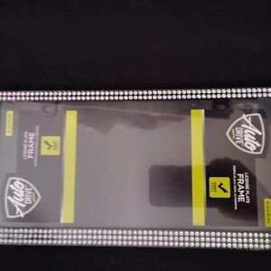 Black License Plate Frame